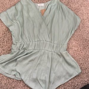 Light blue vestique size large